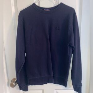 Champion Men’s Blue Sweatshirt - Size S